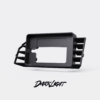 3D printed PRD display vent mount for VW Golf 6 by Darklight3D