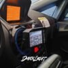 Darklight3D vent mount with Hulktech display installed in Opel Corsa D OPC dashboard